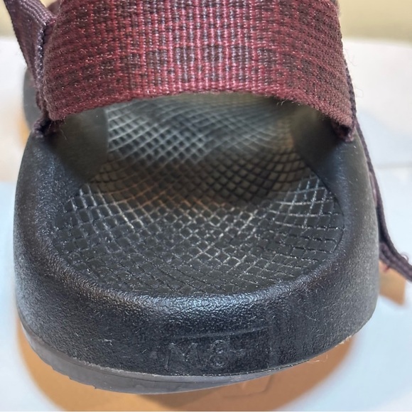 Chaco Z/Cloud Sandals Burgundy Men Size 8 - Picture 5 of 8